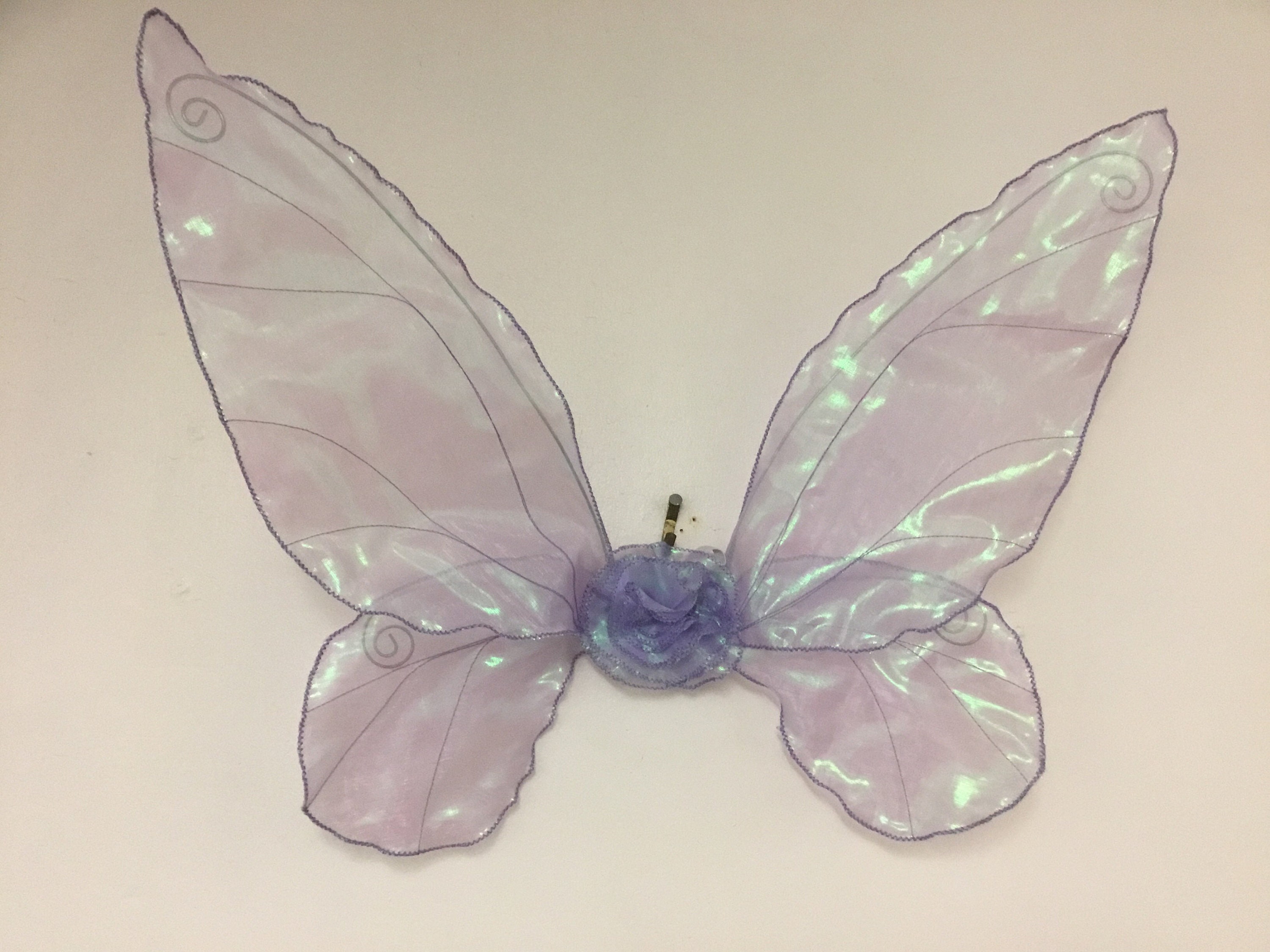 Tinkerbell Fairy Wings, Lilac, iridescent, very lifelike,