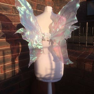 Beautiful Iridescent Realistic Adult Fairy Wings image 1
