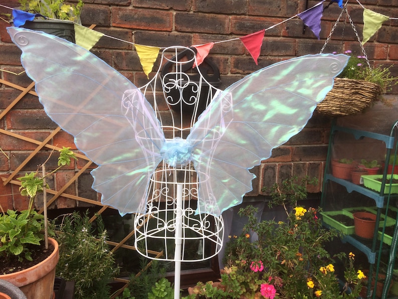 Fairy Wings adult Pale Blue Realistic Butterfly Etsy