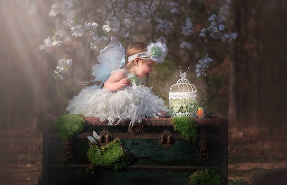 Ailes De Fée Blanches – Déguisement Enfant, Costume Fée, Taille Enfant Uniquement