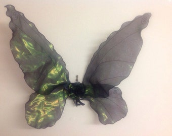 Fairy Wings Dark Green, Black, Dark Tinkerbell
