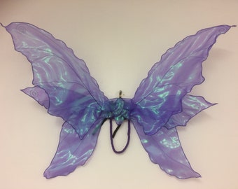 Gorgeous Deep Purple, Iridescent Fairy Wings, ready to ship