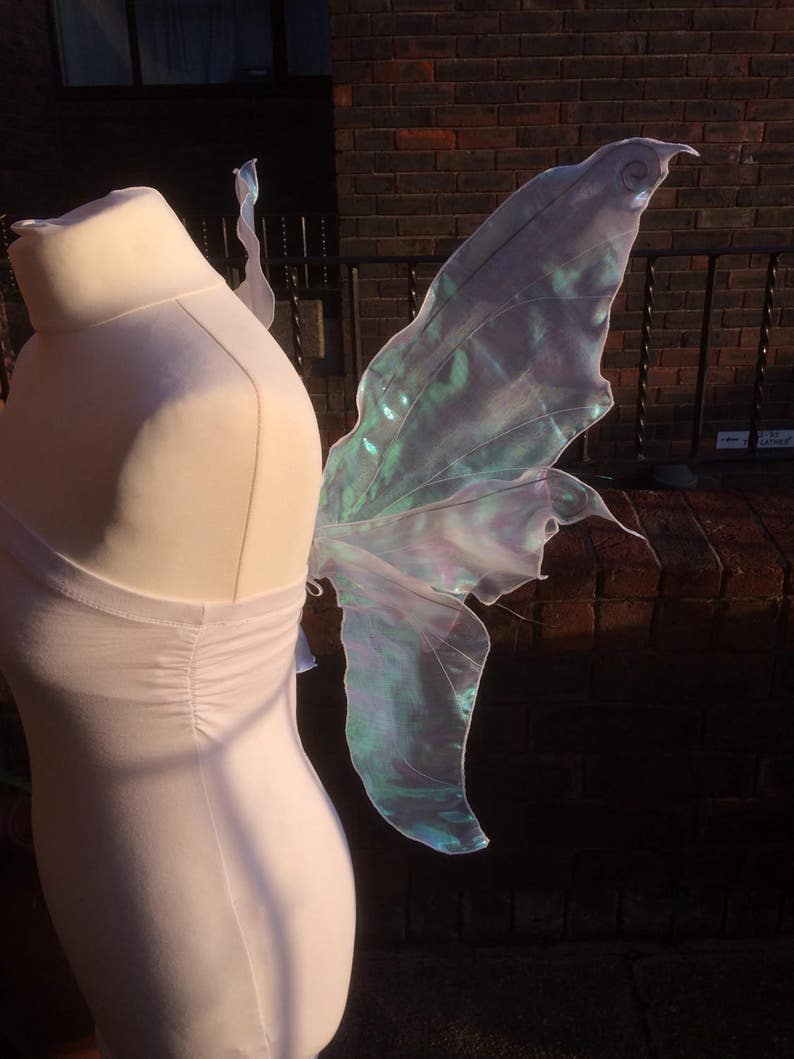 Beautiful Iridescent Realistic Adult Fairy Wings image 6
