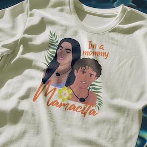 Mama Mamacita Shirt, Love Island inspiriertes übergroßes T-Shirt, Realität TV Shirt für Mütter, trendige Geschenkidee, Sommer Mom Outfit T-Shirt