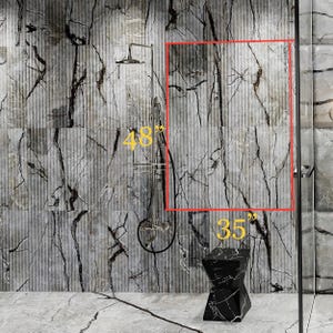 Wall Marble Panel, Custom Wall Cladding Panel, Marble Surfacing, Panel for Interior Design, Accent Wall Design, Wall Marble Covering