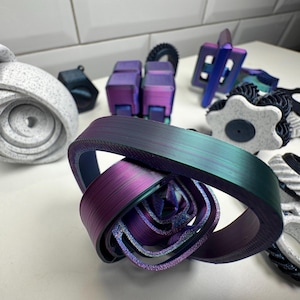 Tactile 3D Printed Fidget Gadgets – Spinners & Gears for Stress Relief and Focus