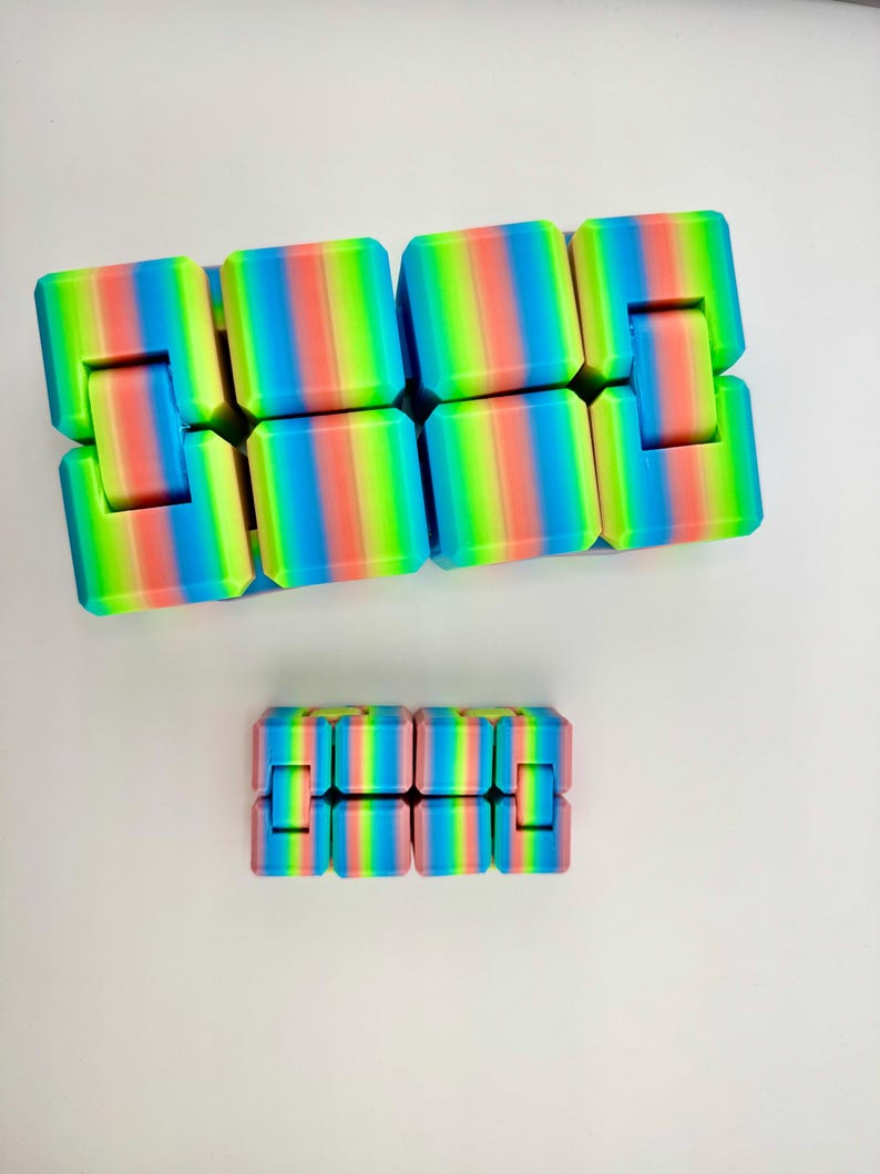 Infinity Cube Fidget Toy – Endless Folding Fun | 3d-printed & Portable ...