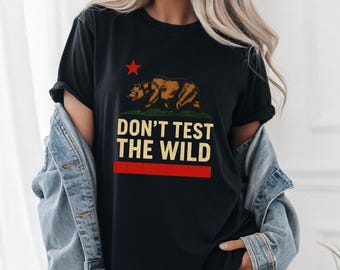 Camiseta California Bear: Camiseta gráfica desgastada de CA Republic