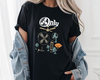 Funny Electric Fan Pun T-Shirt: Humorous Dad Joke Tee