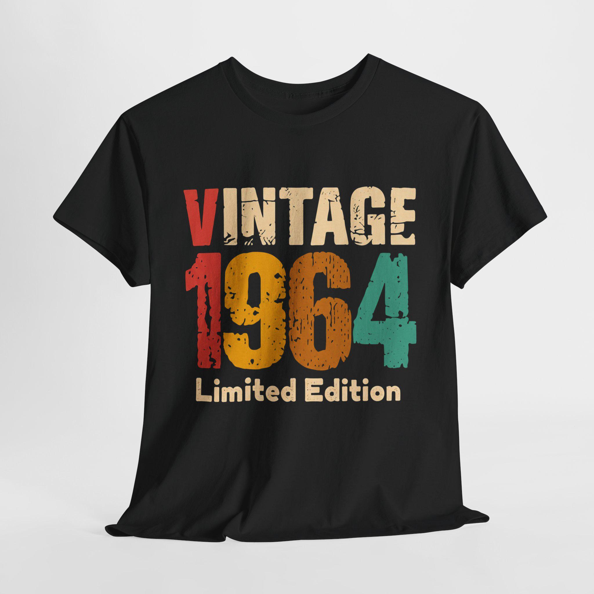 Vintage 1964 T-shirt: Limited Edition 60s Retro Style - Etsy