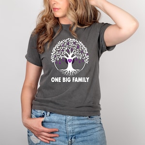 Overdose Awareness Comfort Colors T-Shirt: Tree of Life Memorial Gift