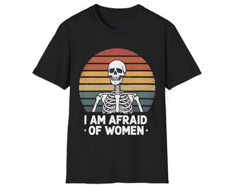 Funny Skeleton Meme T-Shirt: Retro Sunset Ironic Humor Top