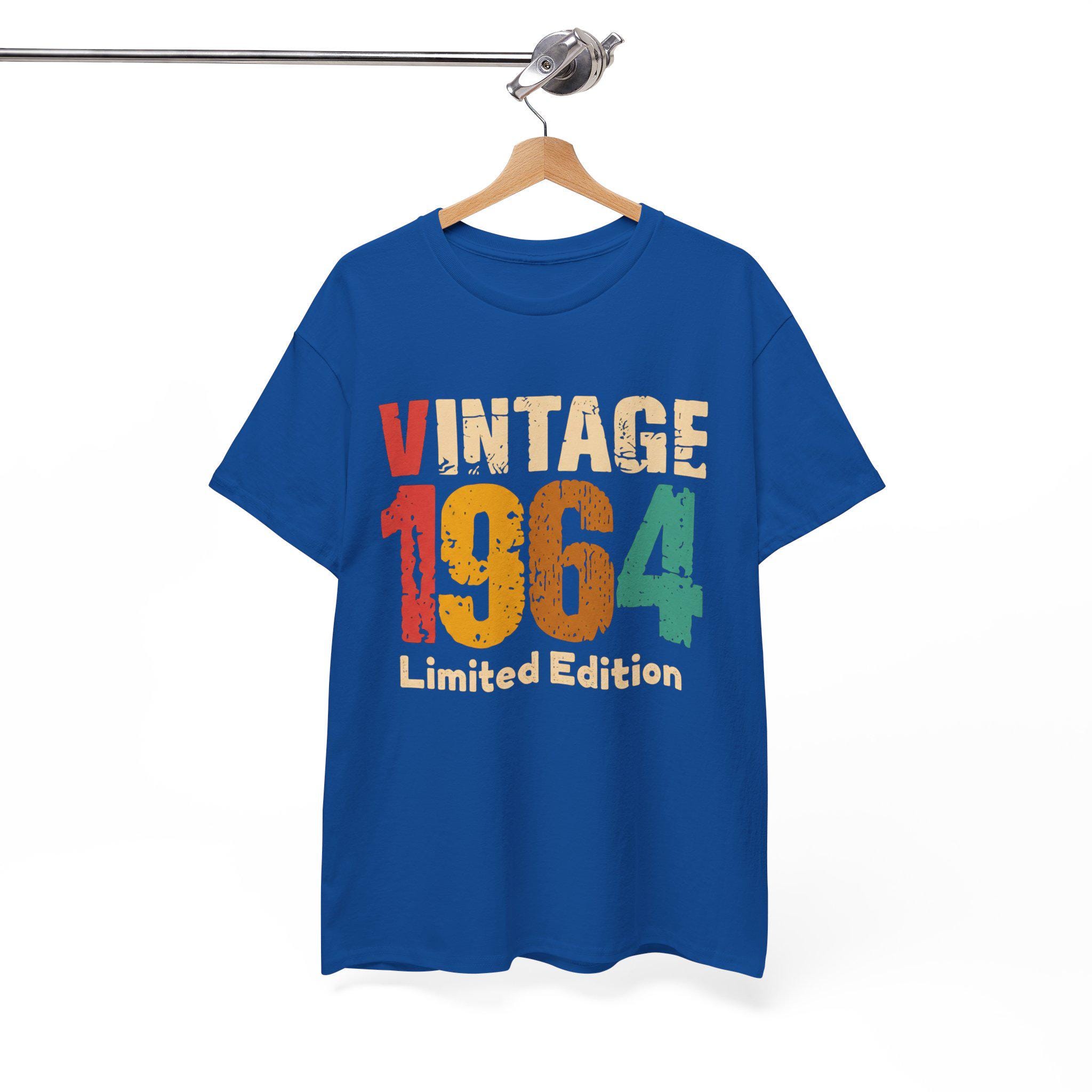 Vintage 1964 T-shirt: Limited Edition 60s Retro Style - Etsy