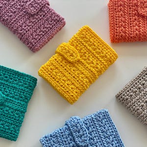Portefeuille élégant pour femme - Porte-cartes léger fait main - Cadeau d'anniversaire pour tous les âges