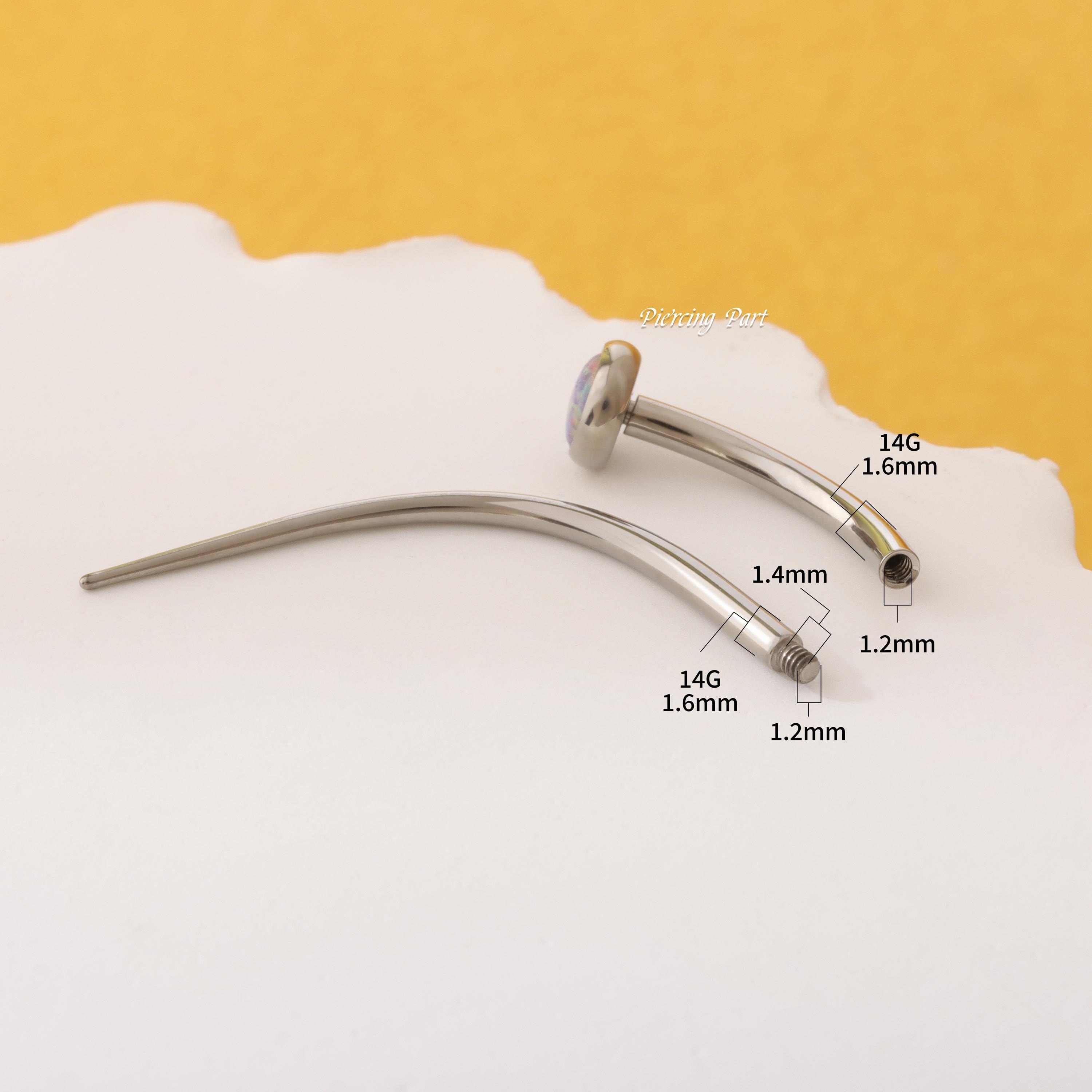 Stretching Pin Taper For Nose Piercing Pericing Kit 14G/16G/18G