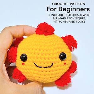 Niedliche Häkelanleitung für Anfänger, Amigurumi Häkelanleitung für Pretend Doctor Spielset, Bio-Kleinspielzeug-Geschenk für Kinder
