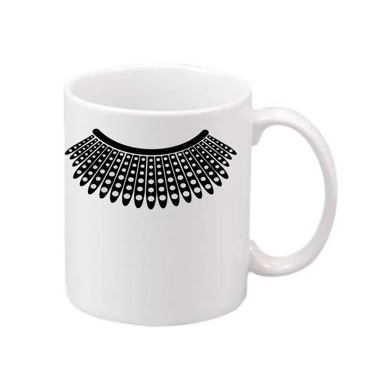 Dissent Collar RBG 11 oz Coffee Mug image 1