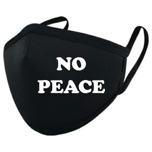 No Justice No Peace Face Mask image 2