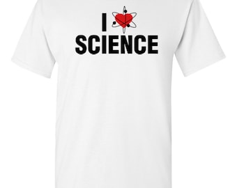I Love Science T-Shirt, Scientists' March Tee