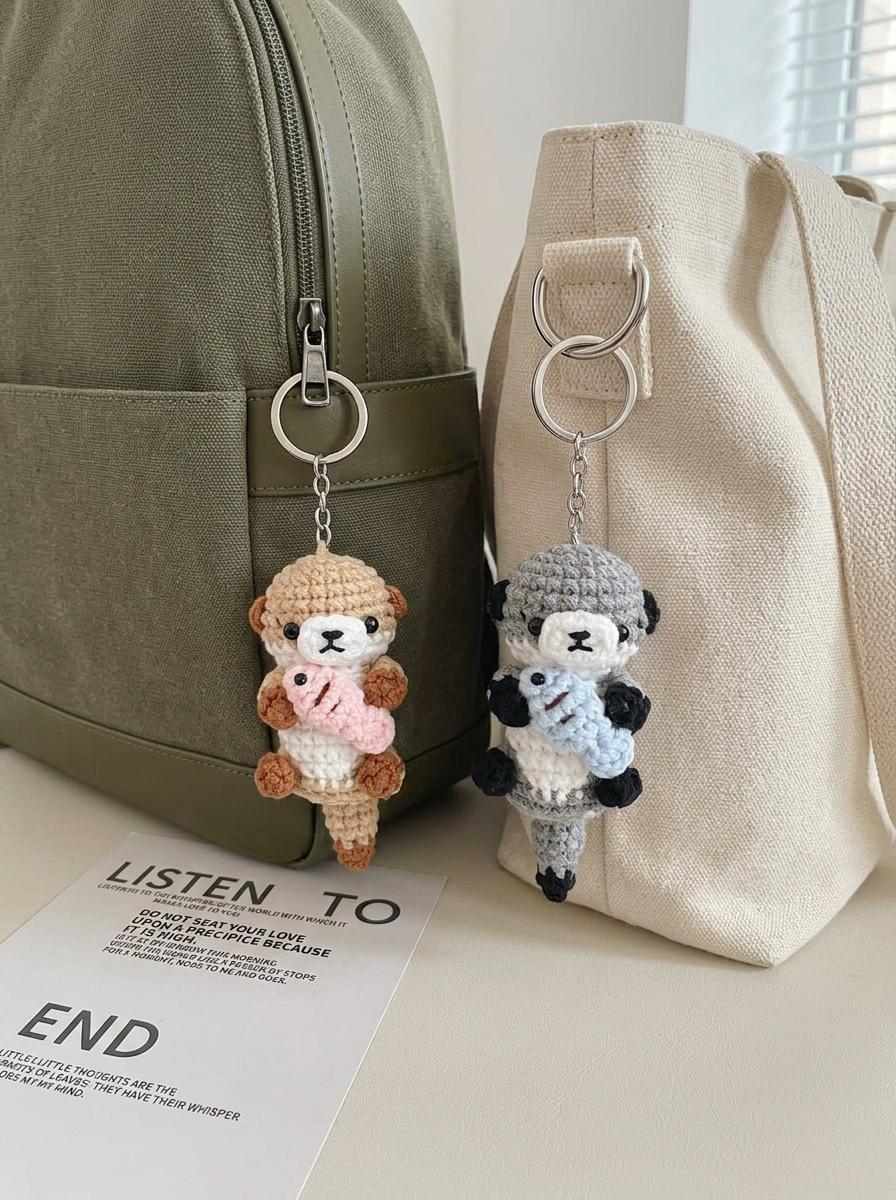 カワウソのキーホルダー - Etsy 日本