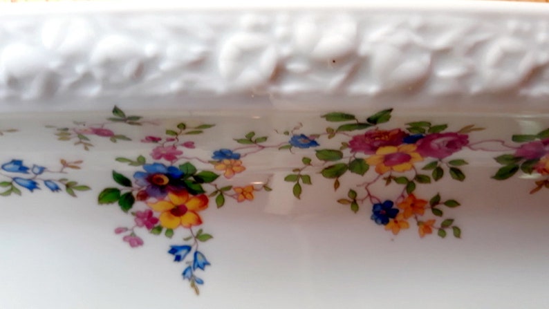 Vintage Rosenthal China Maria Pattern Selb Bavaria US Zone ...