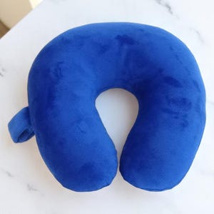 Kids Travel Neck Pillow – Soft Microfiber U-Shaped Head Support for Toddlers and Children, Car Seat and Airplane Travel Essentials