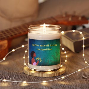 Self-Care Scented Soy Candle, Relaxation Gift, Home Decor, Mindfulness Candle, Aromatherapy for Wellness