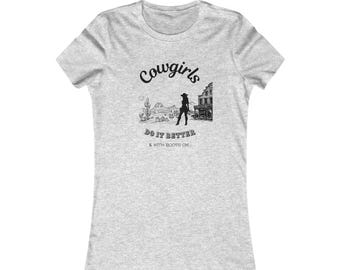 Vintage Cowgirl Tee