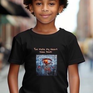 Basketball Valentines Gifts, Valentines Day Basketball Theme, Valentines Basketball, Valentines T Shirt Boys, Valentines T Shirt Girls