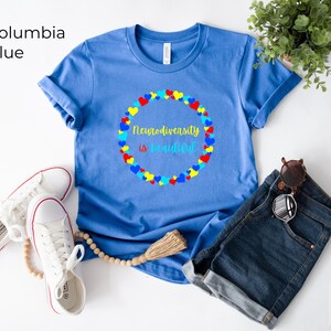 Autism Awareness T-Shirt, Neurodiversity, In April We Wear Blue, Autism Month, Autism Group Shirt, ASD Support, Inclusion Matters