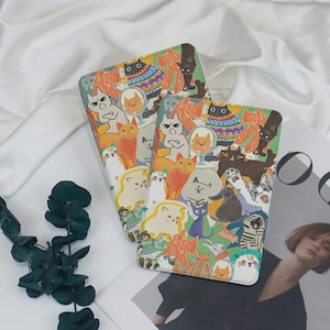 Cute Cat,Kindle Case for All New Kindle,Kindle 2021 6.8“ Case, Paperwhite Cover for Kindle 12th/10th/11th Gen,Kindle 2024,Unique Gift