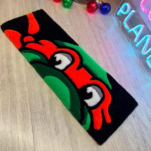 Wrist rest Keyboard Rug (All 4 turtles)