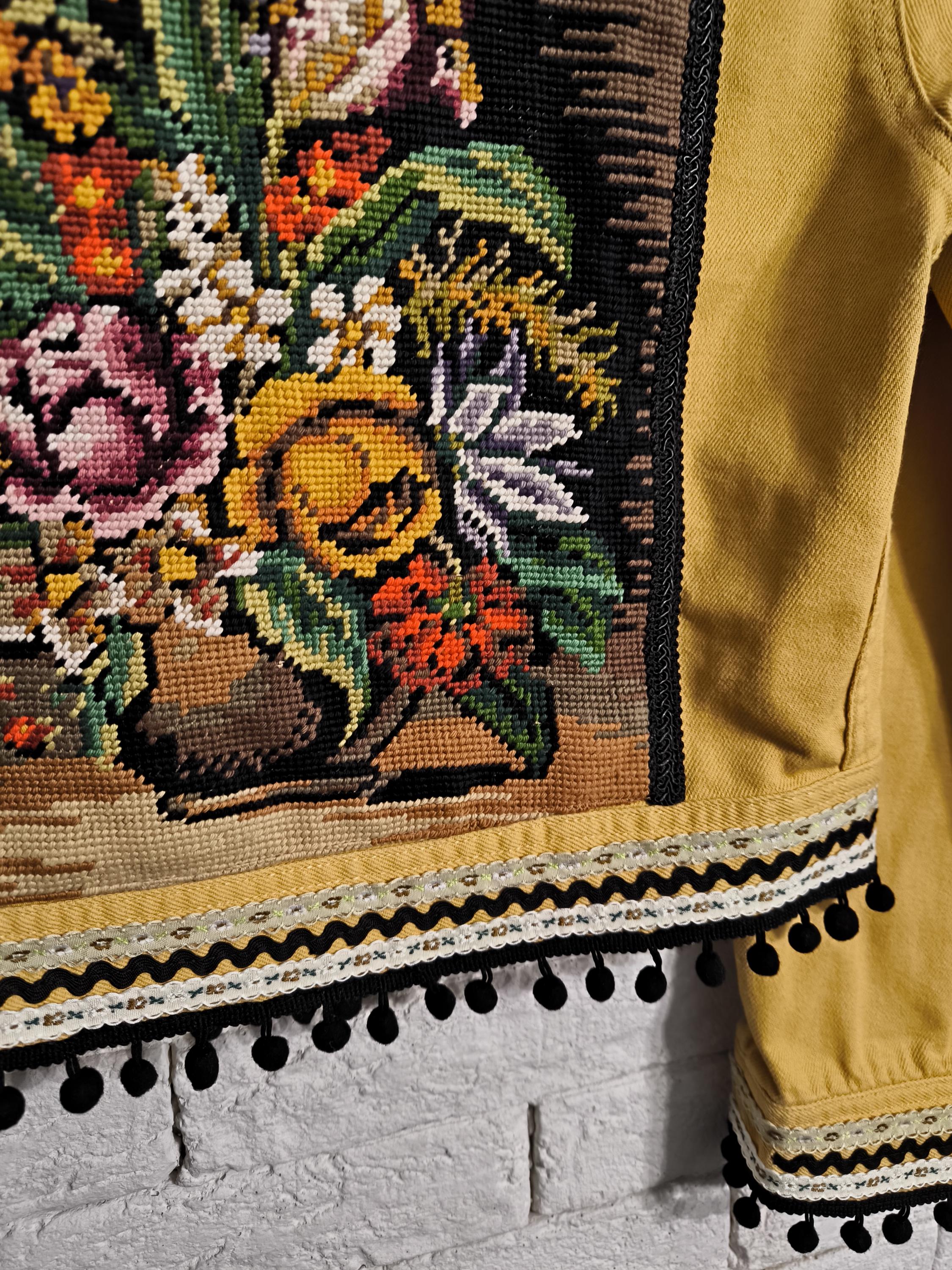 Retro Rounded Pattern Sustainable All-Over Print Jacket