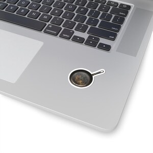Sticker Frying Pan Kiss-Cut