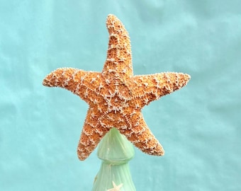 Starfish Christmas Tree Topper - 2 Sizes - Christmas Decoration Beach Decor Ornaments Star fish