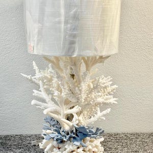 Natural Coral Lamp - Made to Order - *PLEASE CONTACT ME for Coral Style and Shipping Price* -coastal decor/beach decor/table lamp