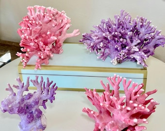 Coral - Rare Select Natural Pink and Purple Corals - Choose your Favorite