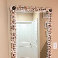 Handmade Oyster Shell Mirror – Coastal Chic Decor for Your Home - Etsy