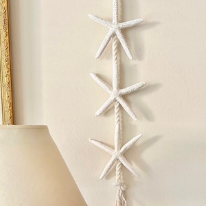 Beach Decor - Natural Starfish Door/Wall Hanger -  coastal door decor star fish