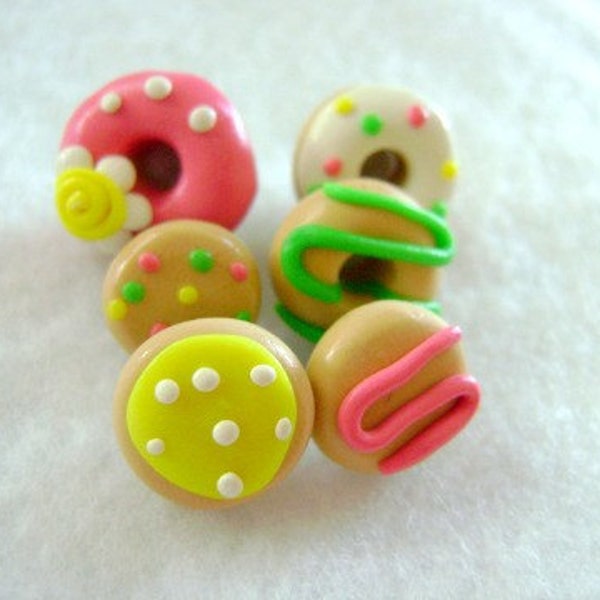 Bright and Beautiful Donut Pushpins