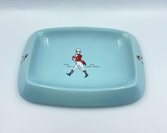 Vintage Johnnie Walker Whisky Wade Regicor London ashtray or pocket emptier