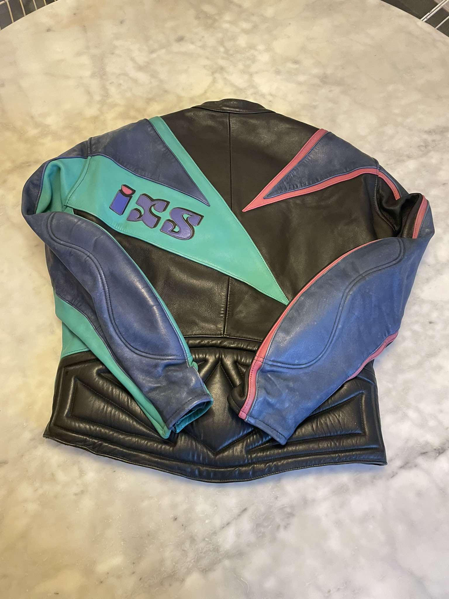 IXS Vaporwave Cafe Racer 1980's Mod Racing Vintage Leather