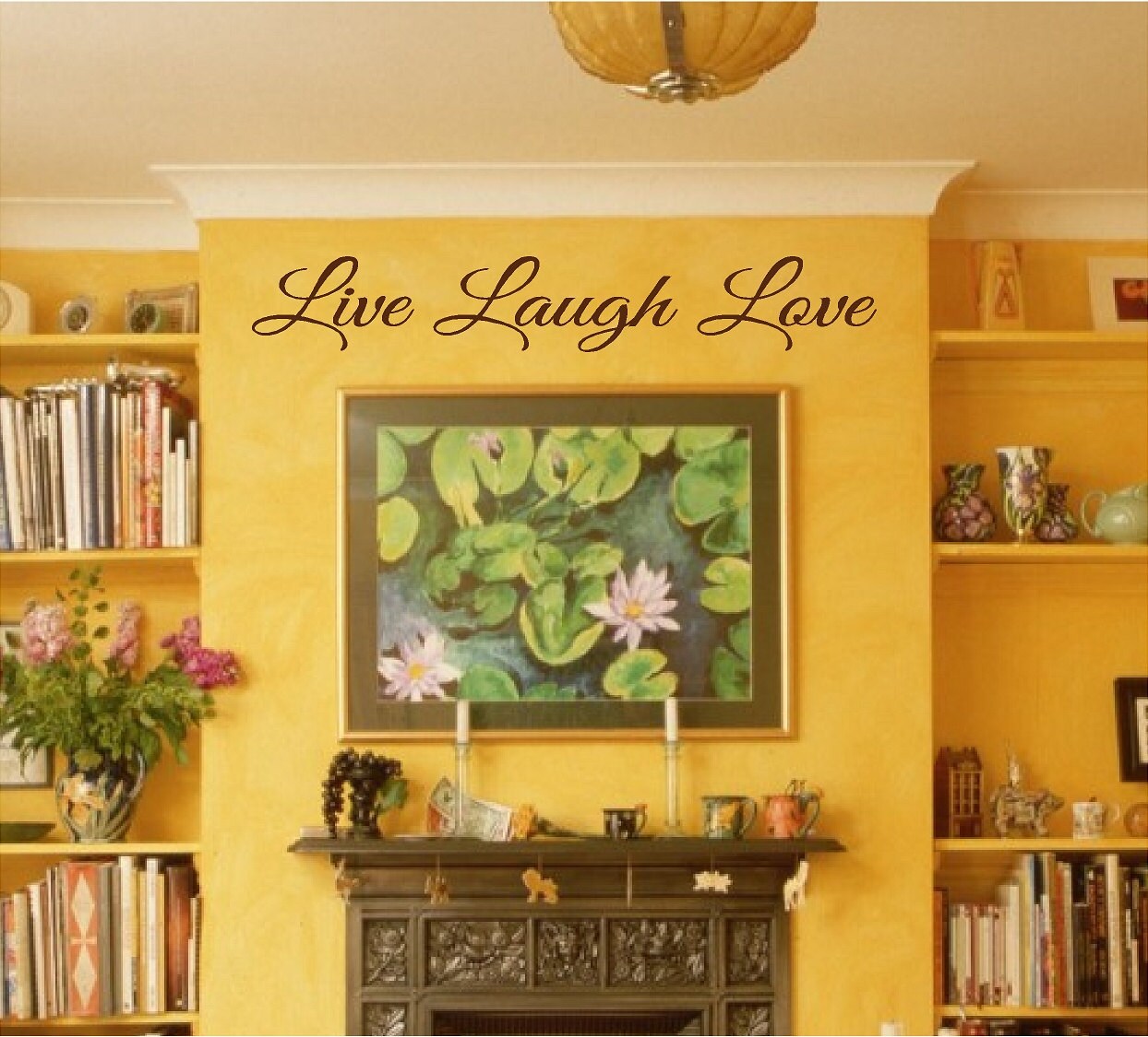 Custom LIVE LAUGH LOVE Wall Decal Home Decor Any Color Etsy