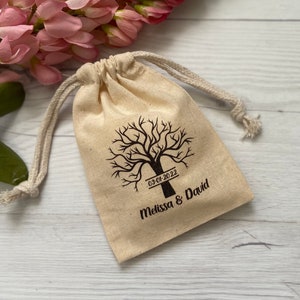 Personalized muslin bags deals