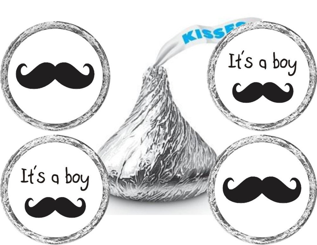 It is a Boy Baby Shower Stickers Baby Shower Candy Stickers Etsy