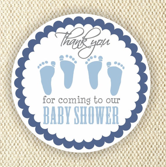 Baby Shower Christening envelope seals invitation stickers labels Designer x 50 