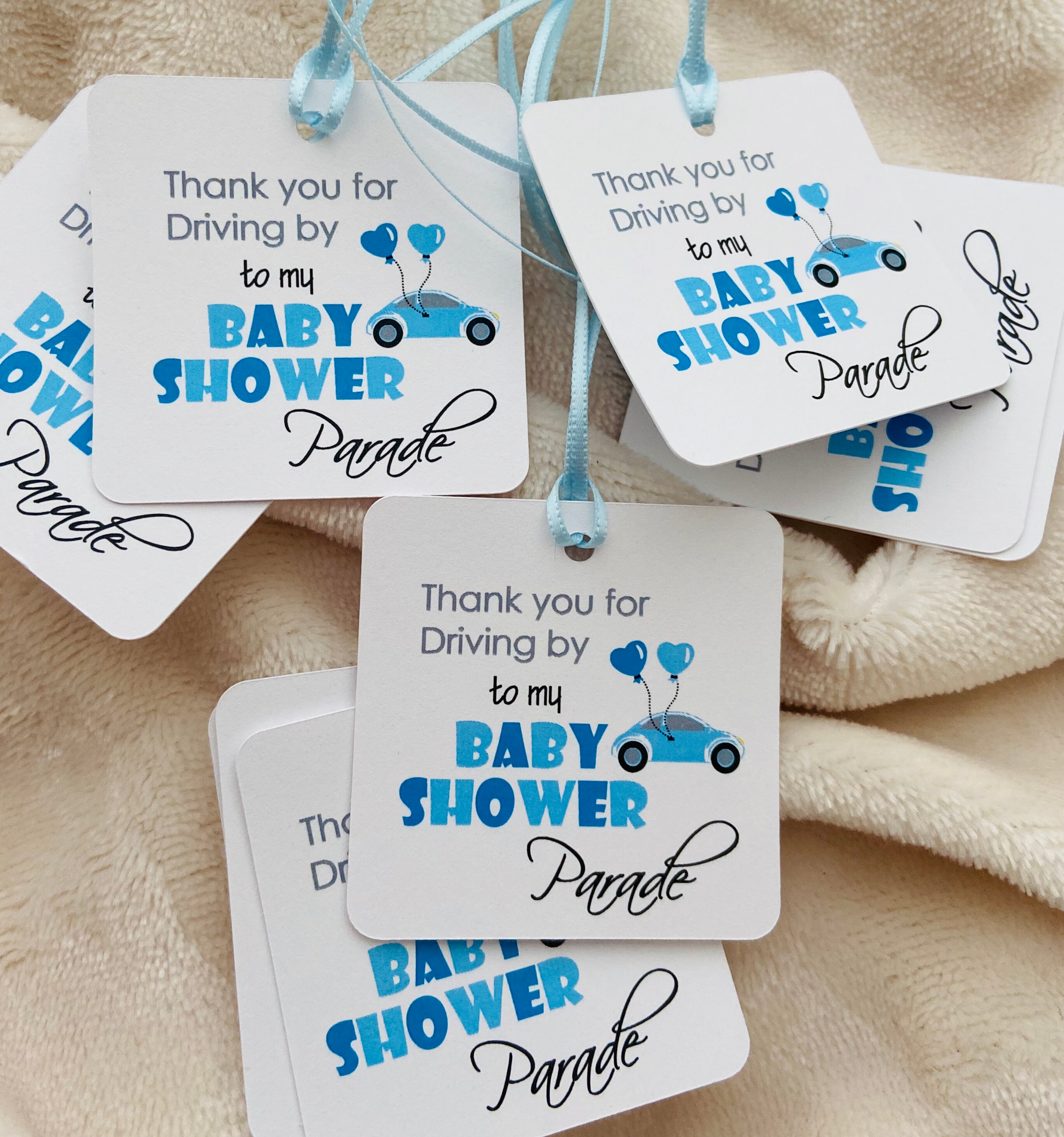 Baby Shower Parade tags Baby Shower during Social Distance Etsy