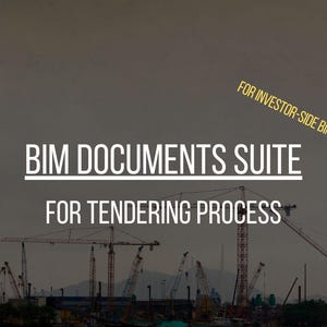 BIM Documents Suite - Templates for Investor-Side BIM Managers
