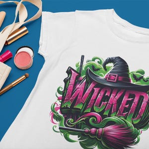 Wicked Musical DTF Transfer: Ready for Press Shirt Design - Etsy