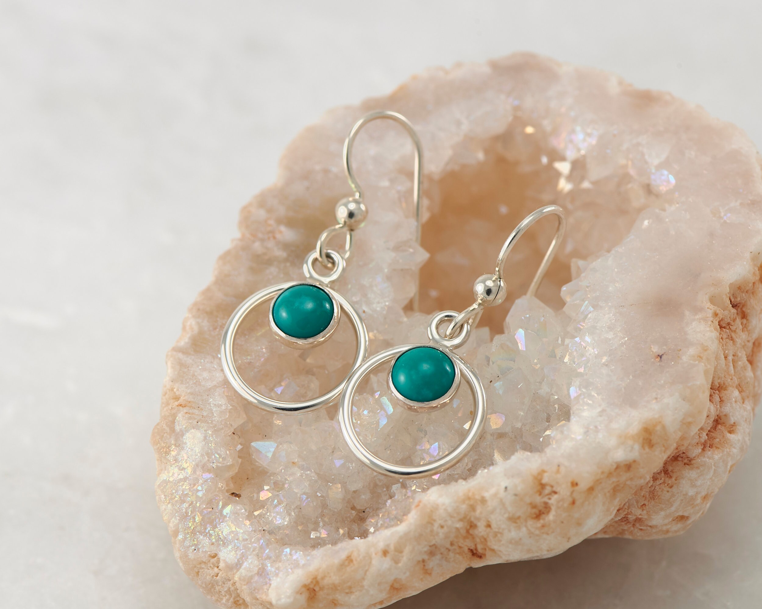 Sierra Earrings - Turquoise main image 1